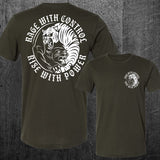 "RISE WITH POWER" Tee