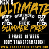 "ULTIMATE SUMMER PREP" Online Program (Men's)